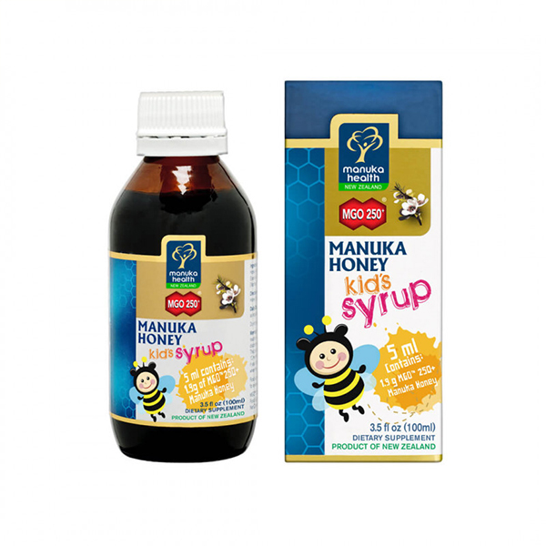 Sirop cu miere de Manuka MGO (250+) pentru copii Manuka Health - 100 ml